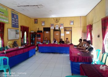 Putus Pelanggaran Netralitas Peratin dan Aparat Pekon, Panwascam Lemong Koordinasi ke Apdesi