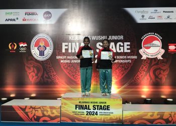 DUA ATLIT WUSHU WAY KANAN RAIH JUARA DI KEJURNAS WUSHU JUNIOR TAOLU & SANDA TAHUN 2024 YANG DI BUKA MENPORA DITO ARIOTEDJO