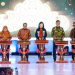 Pj. Gubernur Lampung Didampingi Pj. Ketua Dekranasda Prov Lampung Retnoningsih Menghadiri Opening Ceremony Kegiatan Lampung Begawi 4 Tahun 2024
