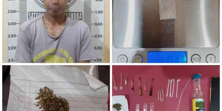 Polres Tulang Bawang Barat Berhasil Amankan Satu Pelaku Penyalahgunaan Narkotika
