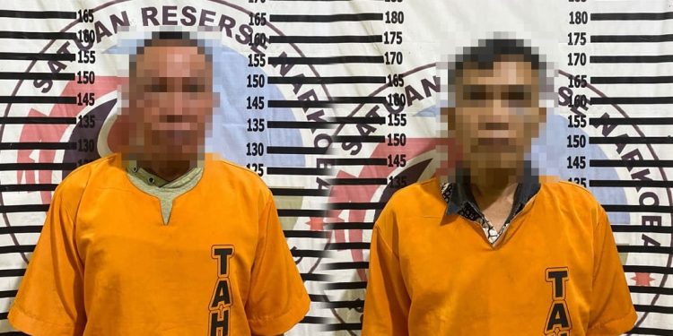 Gasak Narkoba, Polres Tulang Bawang Tangkap Dua Bandar Dengan BB Sabu Lebih Dari 100 Gram