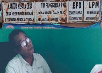 Perealisasian DD Negeri Galih Rejo, Kades Hardi Terindikasi Tertutup