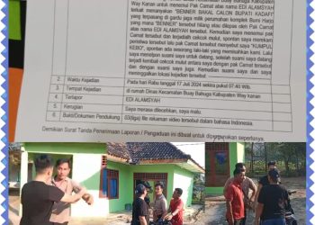 Dewi Sudah Lapor Polres Karena Merasa di Permalu Oleh Camat Buay Bahuga