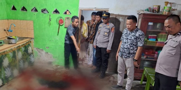 Polres Tanggamus Olah TKP Dua Korban Pembunuhan di Pugung Tanggamus