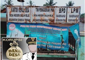Kuat Diduga Lakukan Penyimpangan DD, APH di Minta Periksa Kades Negeri Galih Rejo