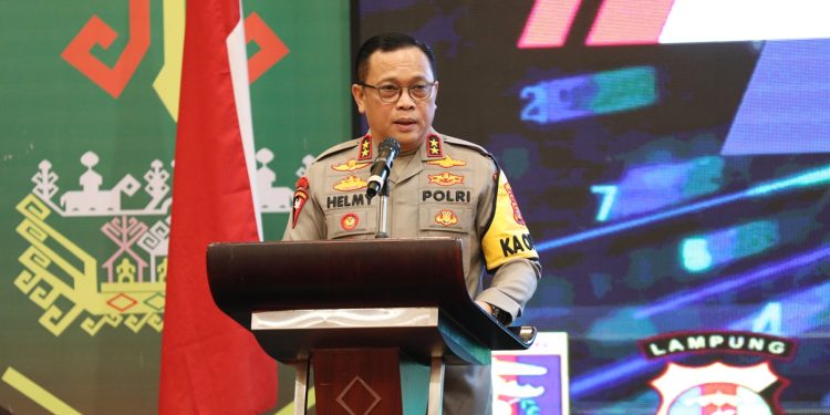 Kapolda Lampung Serukan Pencegahan Kenakalan Remaja dan Bahaya Narkoba pada Hari Anak Nasional
