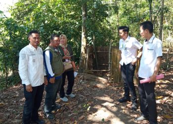 Verifikasi 3 Pilar Sanitasi Total Berbasis Masyarakat (STBM) Wilayah Puskesmas Bumi Agung di Desa Peraduan Waras dan Banjar Agung