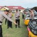 Polres Tuba Gelar Apel Pengecekan Alsus dan Almatsus Jelang Pilkada Serentak 2024, AKBP James Paparkan Tujuannya