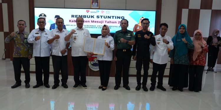 PEMERINTAH KABUPATEN MESUJI ADAKAN ACARA REMBUK STUNTING.