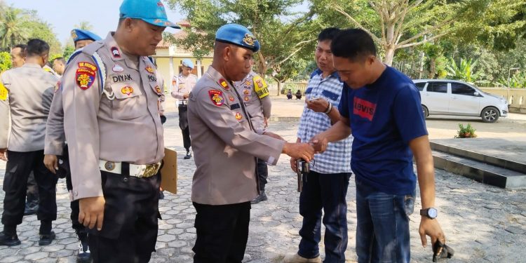 Seksi Propam Polres Tulang Bawang Gelar Mitigasi di Polsek, Iptu Abdullah: Pilkada Serentak 2024 Wajib Netral