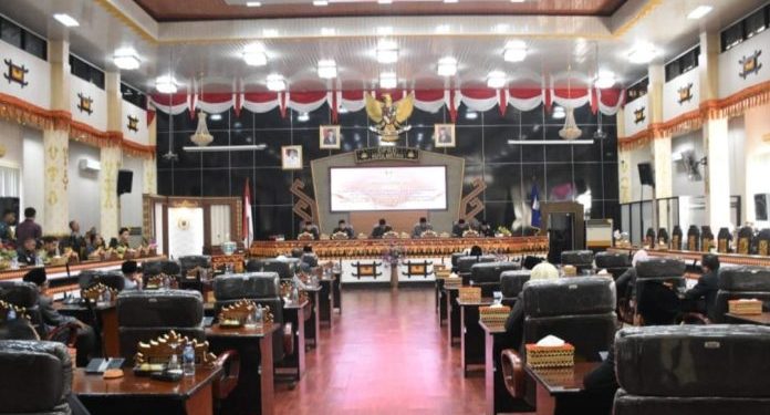 DPRD Kota Metro Gelar Paripurna Penyampaian Raperda RPJPD