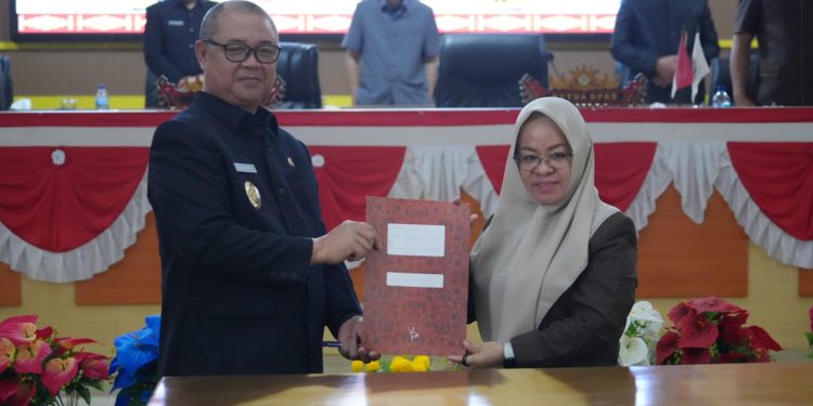 DEWAN PERWAKILAN RAKYAT DAERAH (DPRD) KABUPATEN MESUJI GELAR RAPAT PARIPURNA.