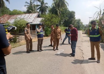 Kabar Baik untuk Warga Paiker, Pj. Bupati Empat Lawang dan DPUPR Gelar Titik Nol Pembangunan Jalan Hotmix