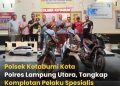 Polsek Kotabumi Kota Polres Lampung Utara Tangkap Komplotan Pelaku Spesialis Penggelapan Sepeda Motor