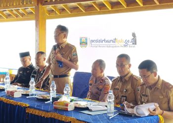 Jelang WSL Krui Pro 2024, Pemkab Pesibar Gelar Rapat Lintas Sektoral