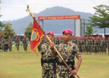 “SERAH TERIMA JABATAN KOMANDAN BATALYON INFANTERI 7 MARINIR”
