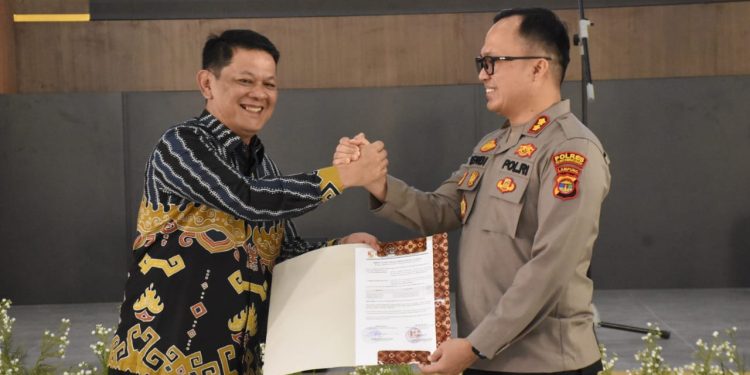 Pisah Sambut Kapolres, M. Firsada Apresiasi Kinerja AKBP Ndaru Istimawan