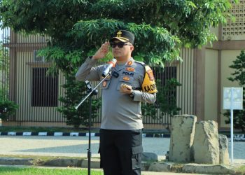 Kapolres Tulang Bawang Barat Pimpin Apel Perdana, Pastikan Kesiapan personil