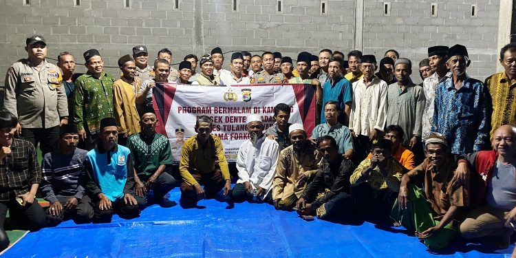 Kakam Gunung Tapa Tengah Apresiasi Program Bermalam di Tiap Kampung Oleh Polsek Dente Teladas