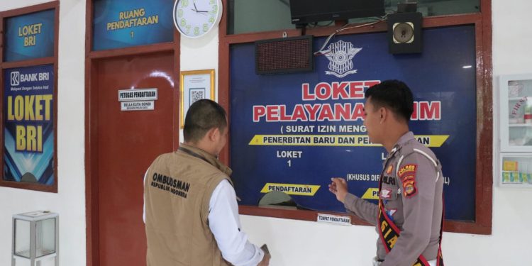 Ombudsman RI Lakukan Penilaian Kepatuhan Penyelenggaraan Yanlik di Polres Tulang Bawang