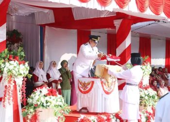 Kemeriahan HUT RI ke-79 di Muara Pinang: Warga Padati Lapangan Merdeka