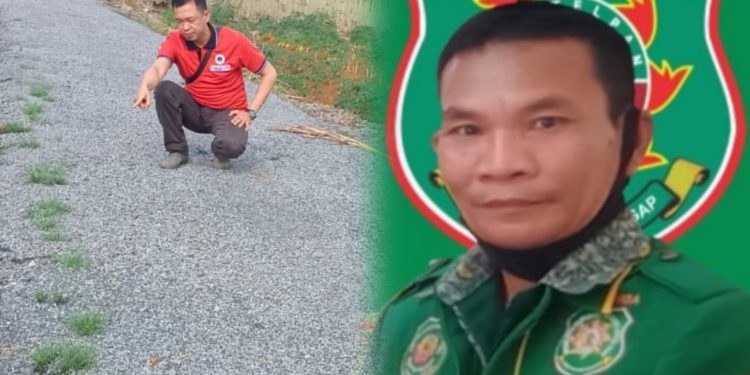LI-BAPAN Desak Inspektorat Periksa Dugaan Korupsi Jalan Lapen DD Mekar Asri