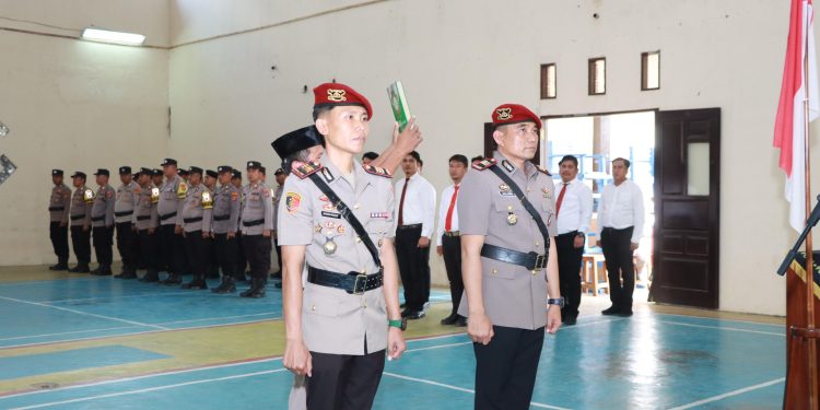 Mutasi Di Polres Lampung Utara : Kasat Narkoba Berganti