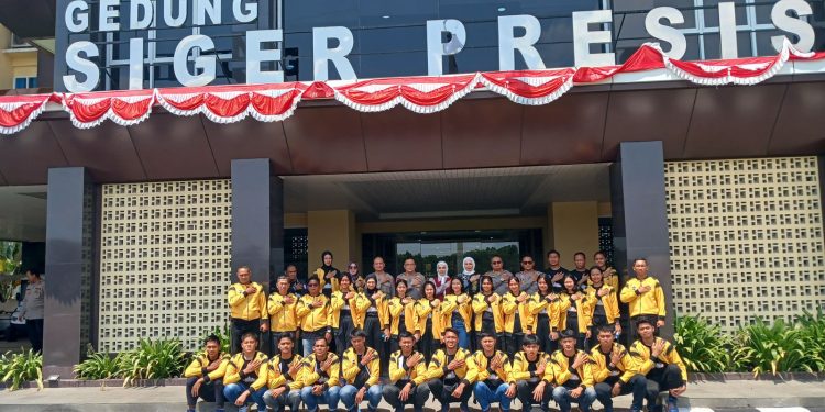 Kontingen Bola Voly Polda Lampung siap Hadapi lawan di zona III Kapolri Cup 2024