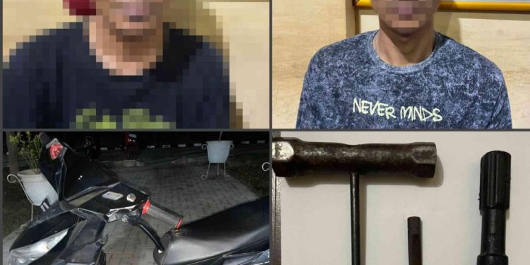 Polres Tulang Bawang Barat Berhasil Ungkap Kasus Curat, 2 Pelaku Diamankan