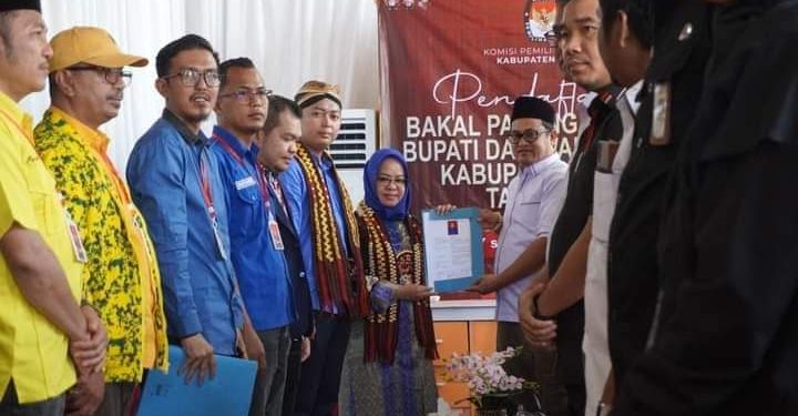 Di Usung Tiga Partai, Elfianah Yugi Siap Berlayar Di Pilbub Mesuji Lampung