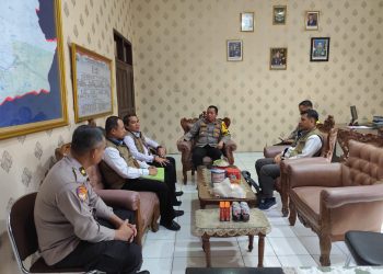 Ombudsman Republik Indonesia Perwakilan Lampung Kunjungi Polres Lampura