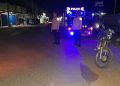 Patroli malam Polsek Tumijajar, Ciptakan Situasi Kondusif jelang Pilkada