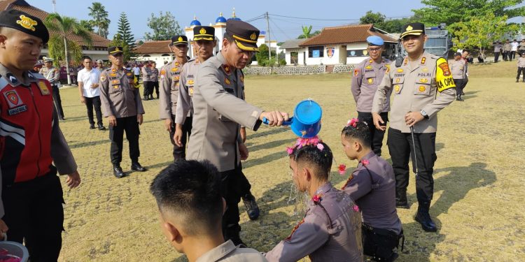 Polres Lampung Utara Terima Penambahan 18 Bintara Remaja Dari Polda Lampung