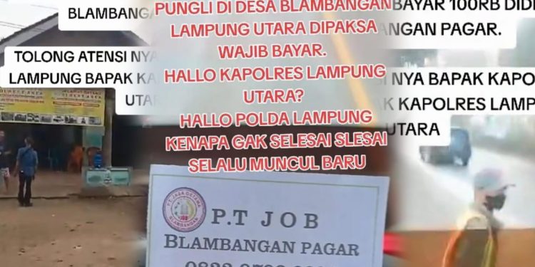 Lagi! Viral Vidio Masyarakat Minta Pungli Jalanan di Lampung Utara Benar-benar di Brantas Polda Lampung