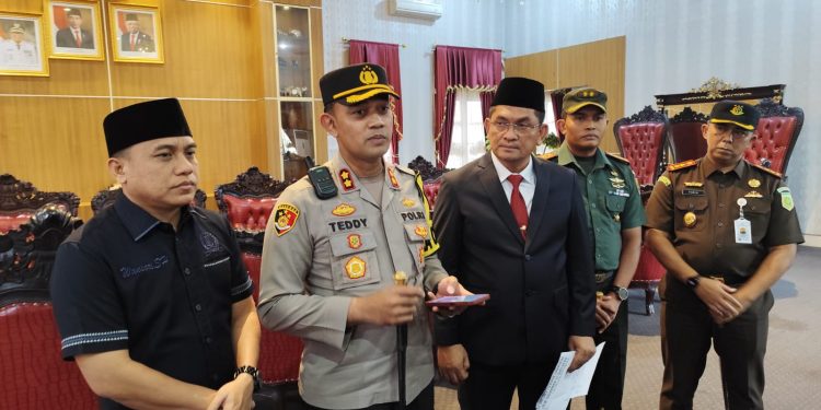 Pemkab, Polres dan Kodim 0412 Lampung Utara Kolaborasi Edukasi Mitigasi Bencana