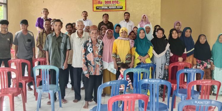 Desa Peraduan Waras Abung Timur Bagiakan BLT Tahun 2024