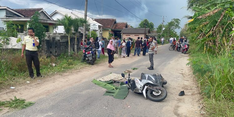 Siswa SMAN 1 Bunga Mayang Meninggal Dunia Terlindas Mobil Truck PT Wahana Mas