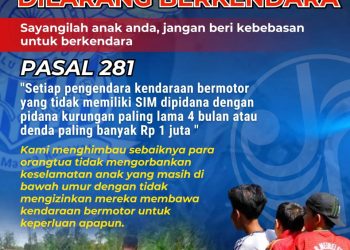 Cegah Laka Lantas Terhadap Pelajar, Ini Yang Dilakukan Polres Lampura