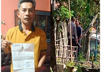 Diduga Aniaya Warga,Oknum Kades Negara Batin Bawak Sajam Dilaporkan di Polres