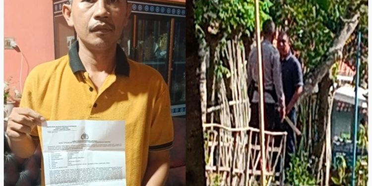 Diduga Aniaya Warga,Oknum Kades Negara Batin Bawak Sajam Dilaporkan di Polres