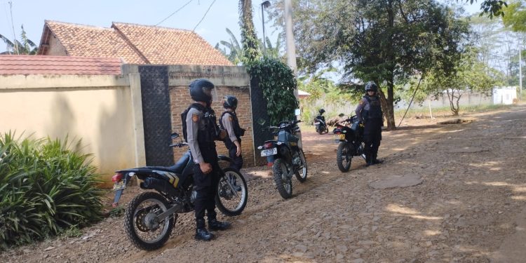 Antisipasi Ganguan Kamtibmas Pada Hari Libur, Sat Samapta Polres Lampung Utara Gelar Patroli
