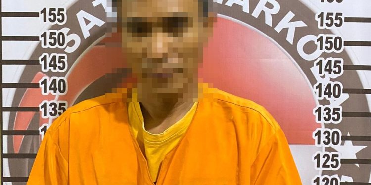 Gasak Narkoba di Tri Mukti Jaya, Polres Tulang Bawang Tangkap Pria 41 Tahun