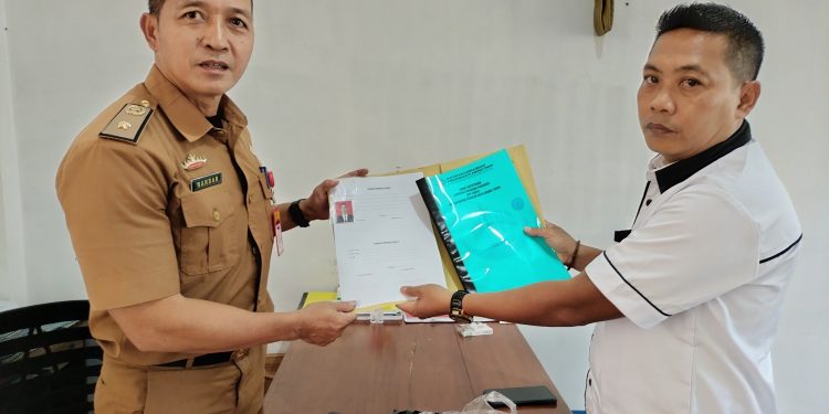 DPP IKBPA Mendaftarkan Diri Kekesbangpol Lampura,Lengkap Secara Atministrasi