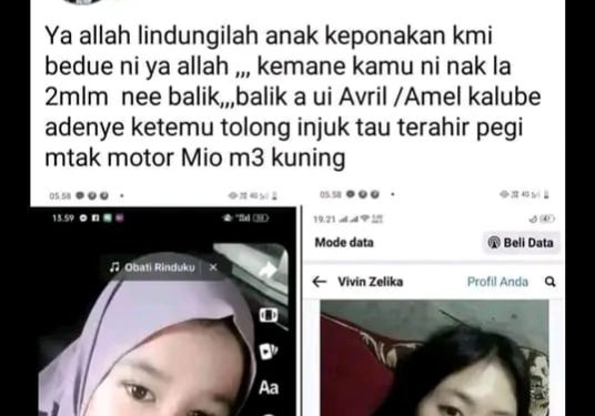 Dinas dan Lembaga Terkait Diminta Segera Berkoordinasi: Dua Anak Gadis Hilang di Desa Karang Gede dan Karang Dapo