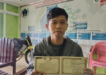 Kehilangan Satu Buah STNK Motor AVACE BE 4177JL Sekitaran Kotabumi