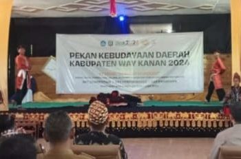 Acara Festival Kebudayaan Daerah Kabupaten Way Kanan tahun 2024 dibuka Raden Adipati Surya