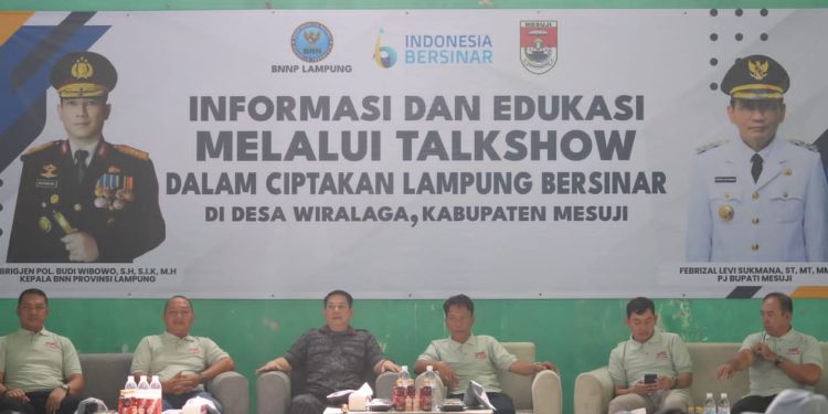P4GN oleh BNN Provinsi Lampung di Kabupaten Mesuji