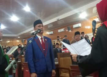Rapat Paripurna Pengambilan Sumpah Pimpinan DPRD Kabupaten Empat Lawang Masa Jabatan 2024-2029