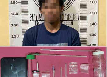 Kembali Unit Opsnal Sat Res Narkoba Polres Tulang Bawang Barat Ringkus Pelaku Kedapatan Miliki Sabu