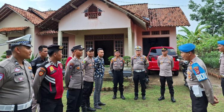 Personil Polres Tulang Bawang Barat, Laksanakan Giat Pengamanan Kampanye
